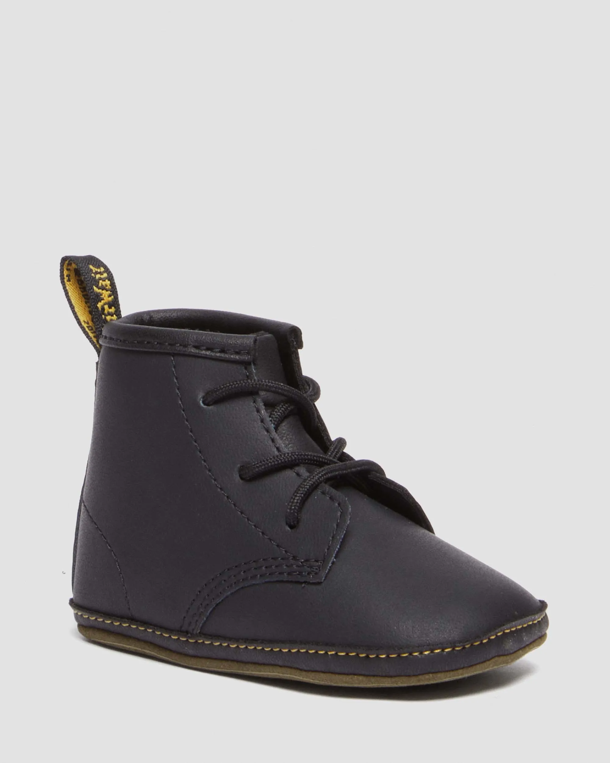 Botas 1460 de piel Auburn para recién nacidos