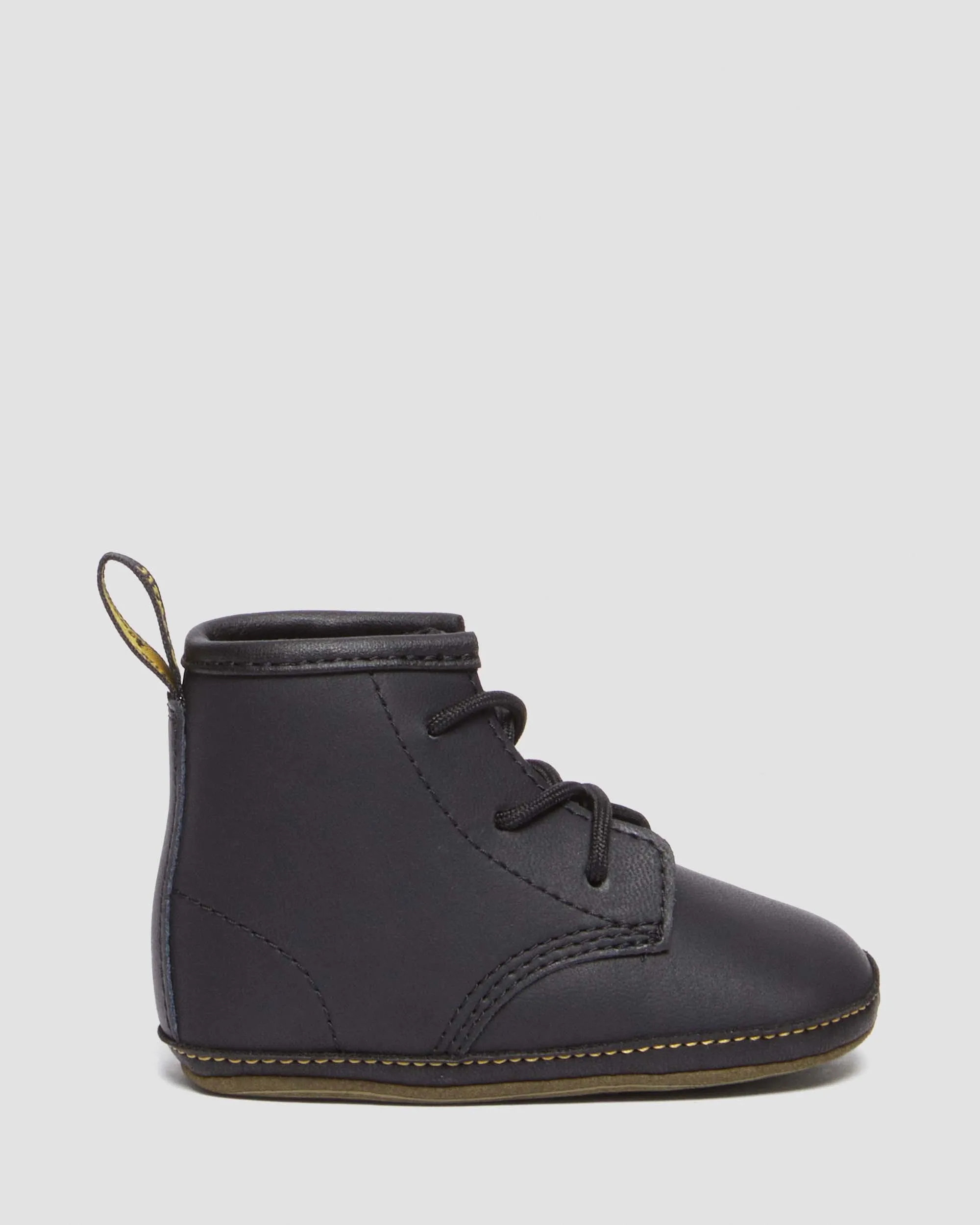 Botas 1460 de piel Auburn para recién nacidos
