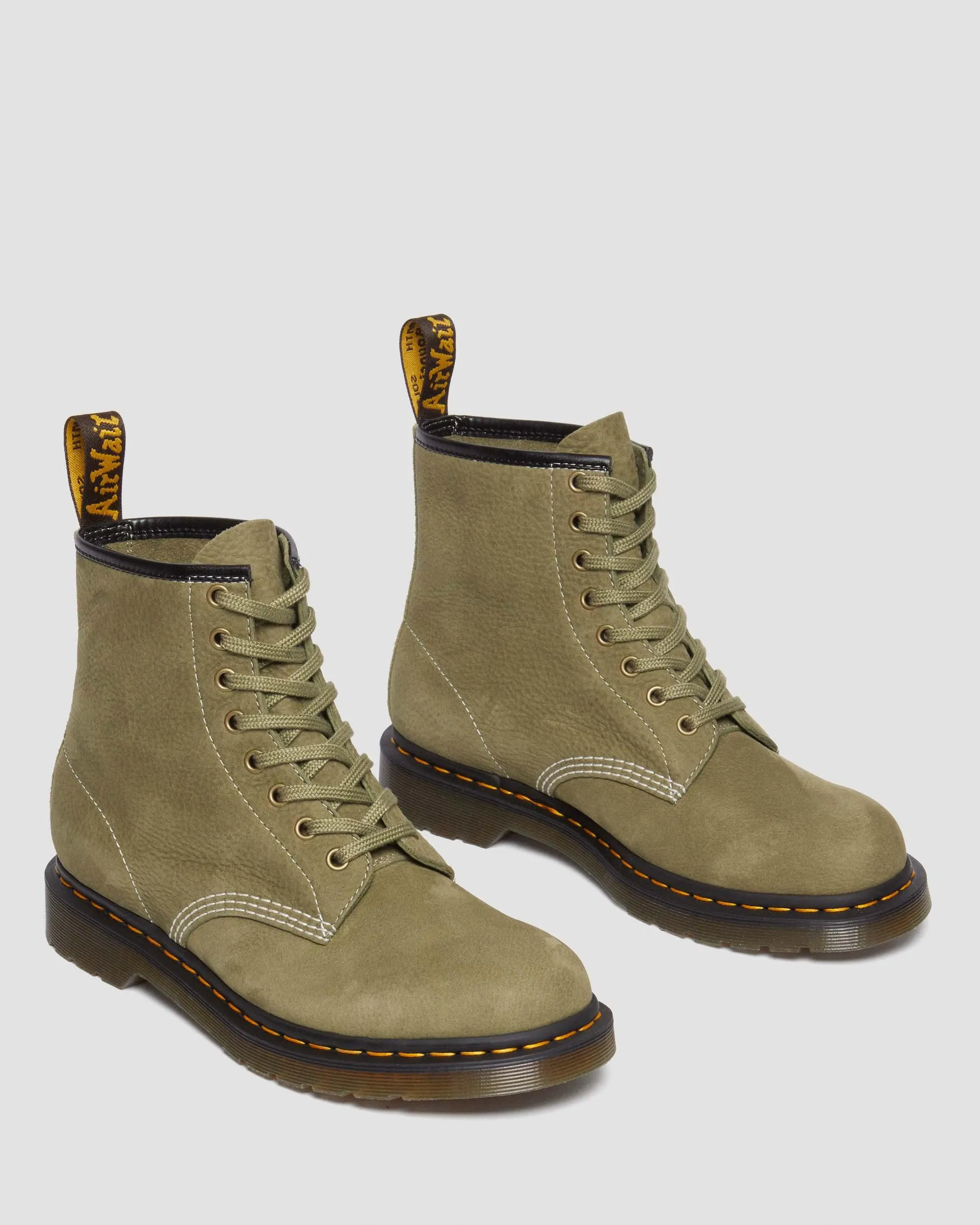 Botas 1460 de piel Tumbled Nubuck