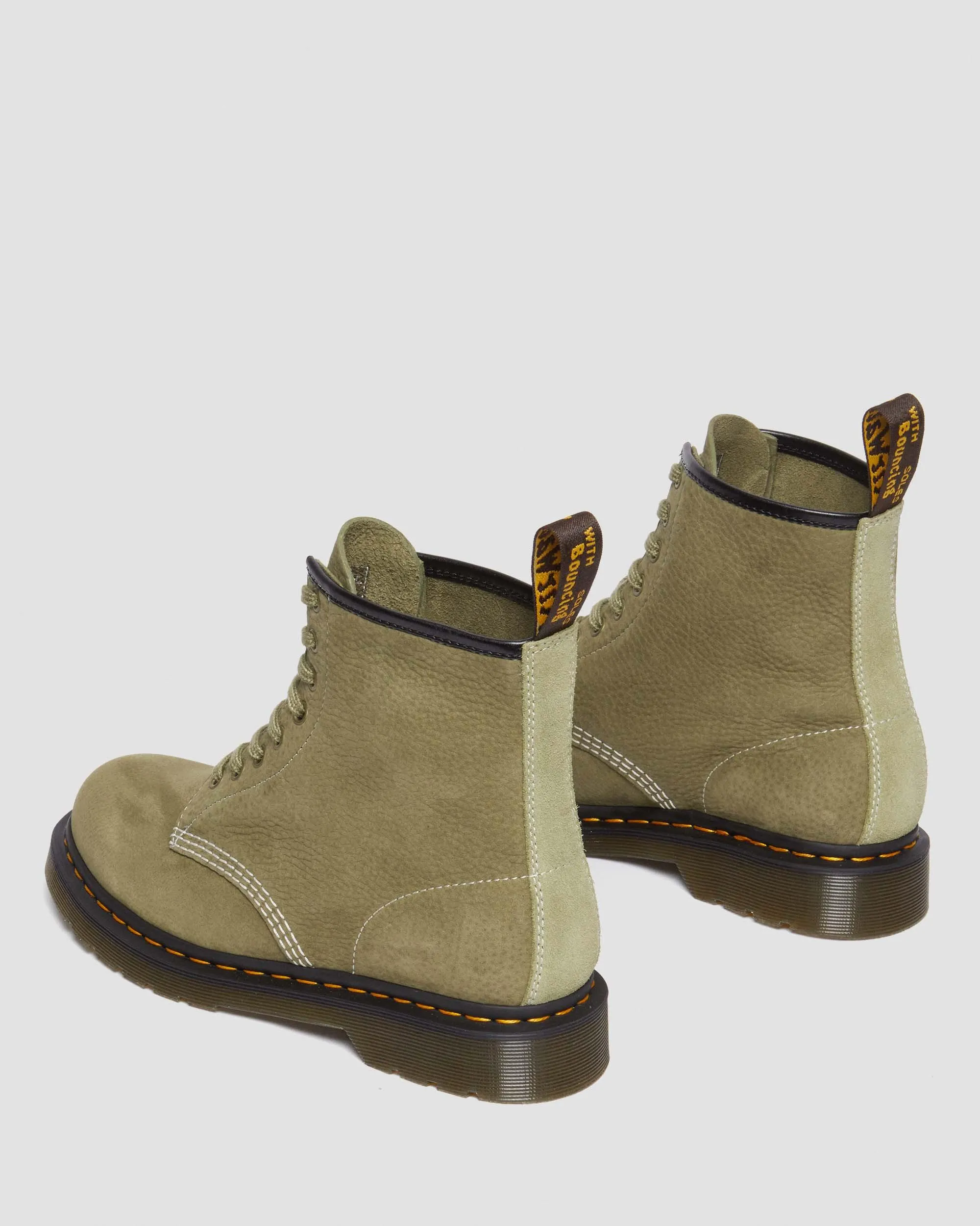 Botas 1460 de piel Tumbled Nubuck