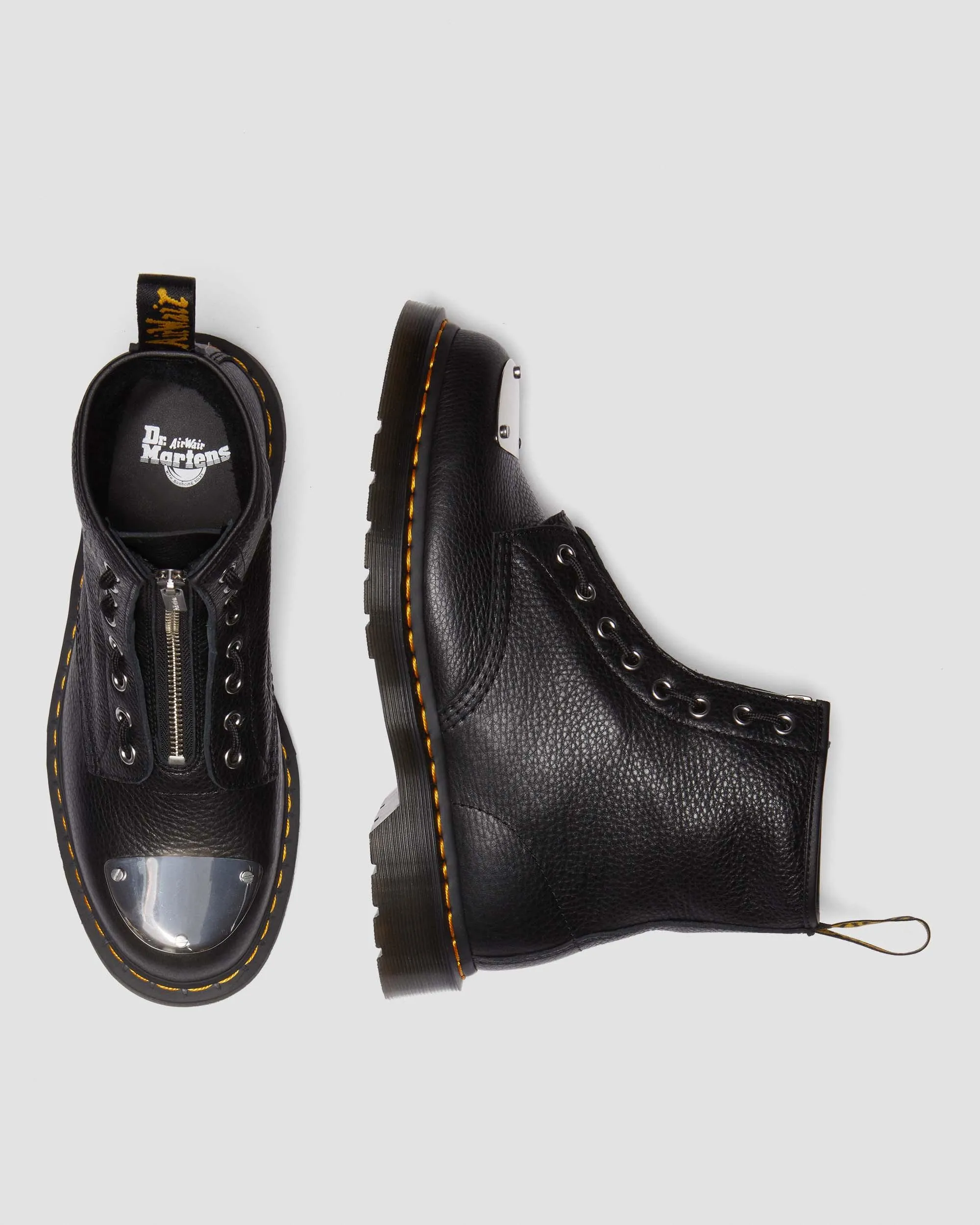 Botas 1460 Lunar con cremallera y puntera
