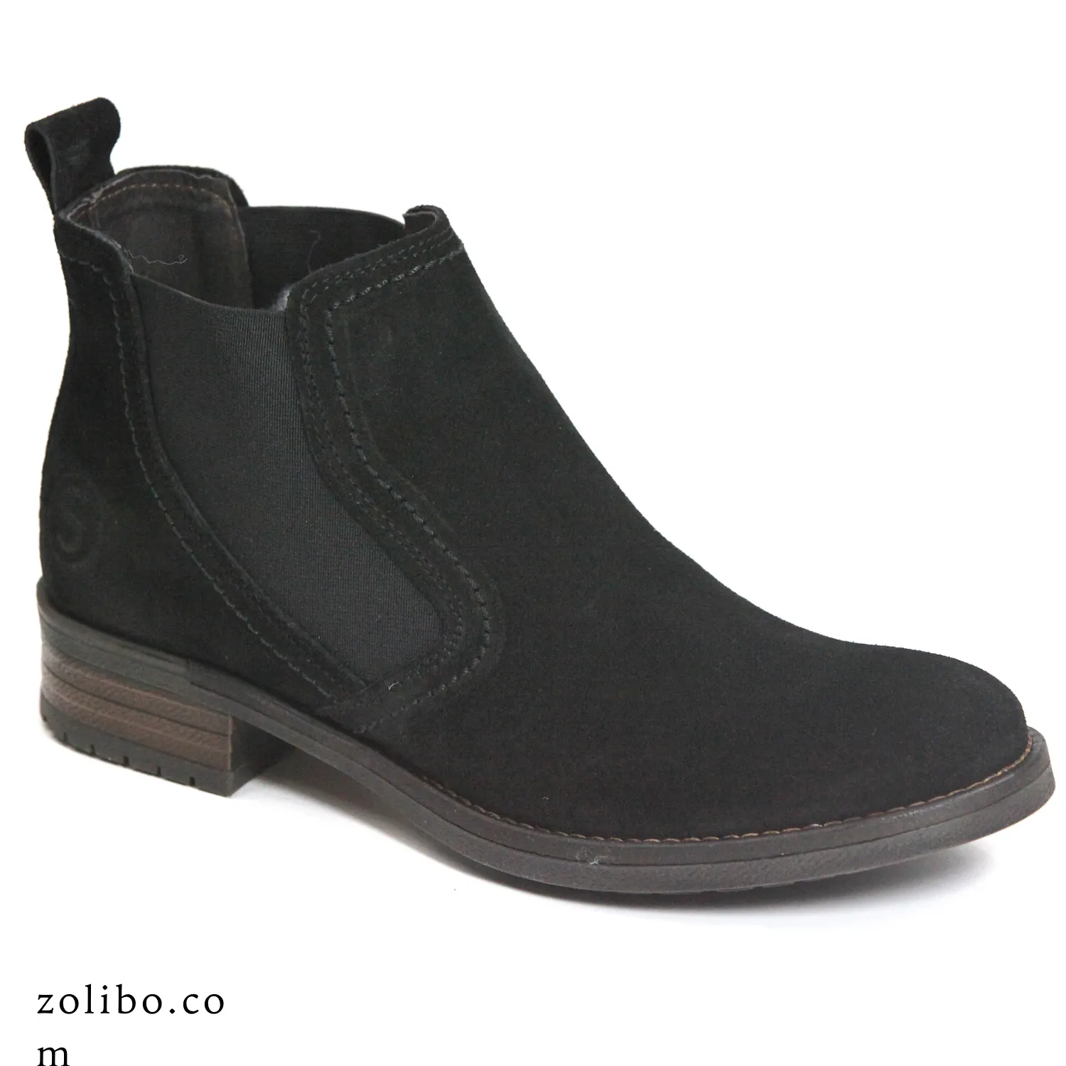 Botas bajas negras mujer