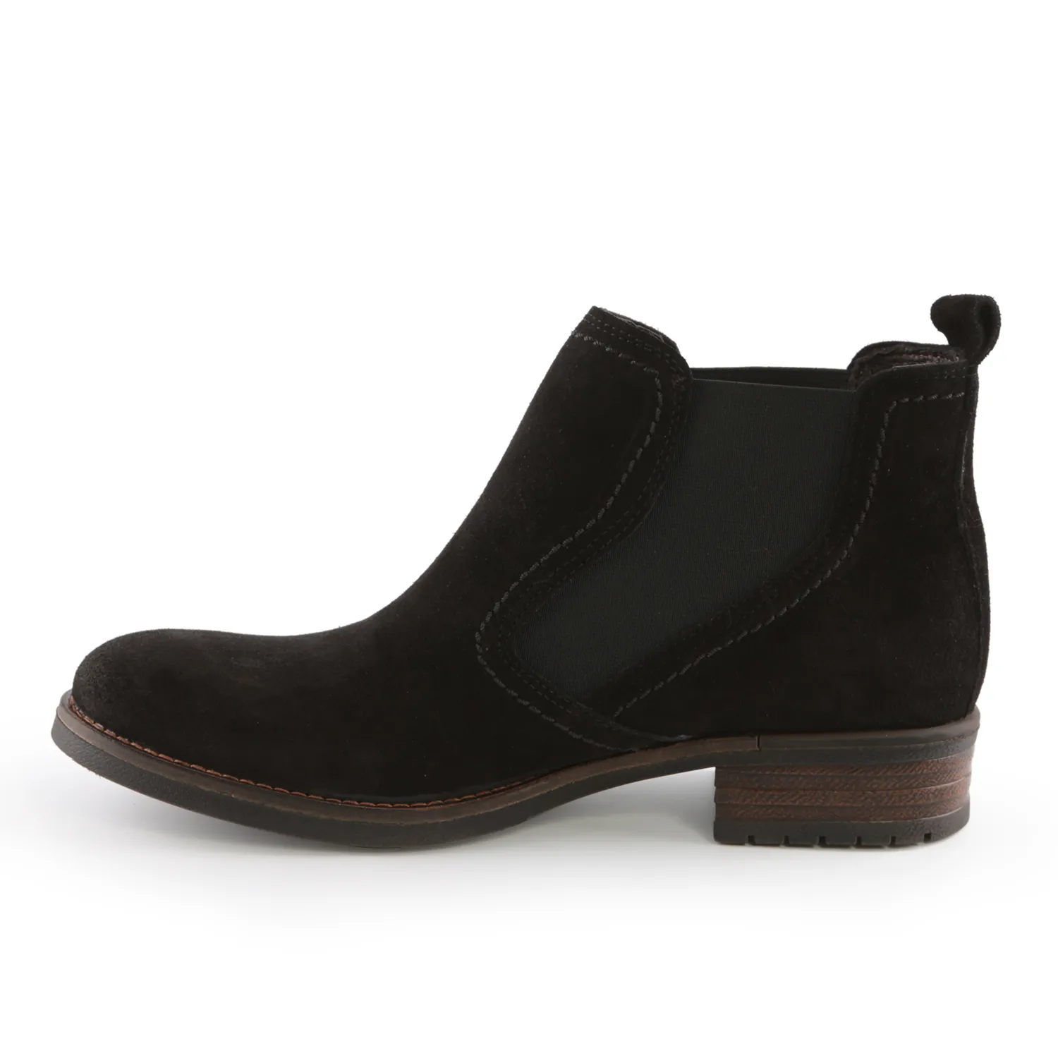 Botas bajas negras mujer