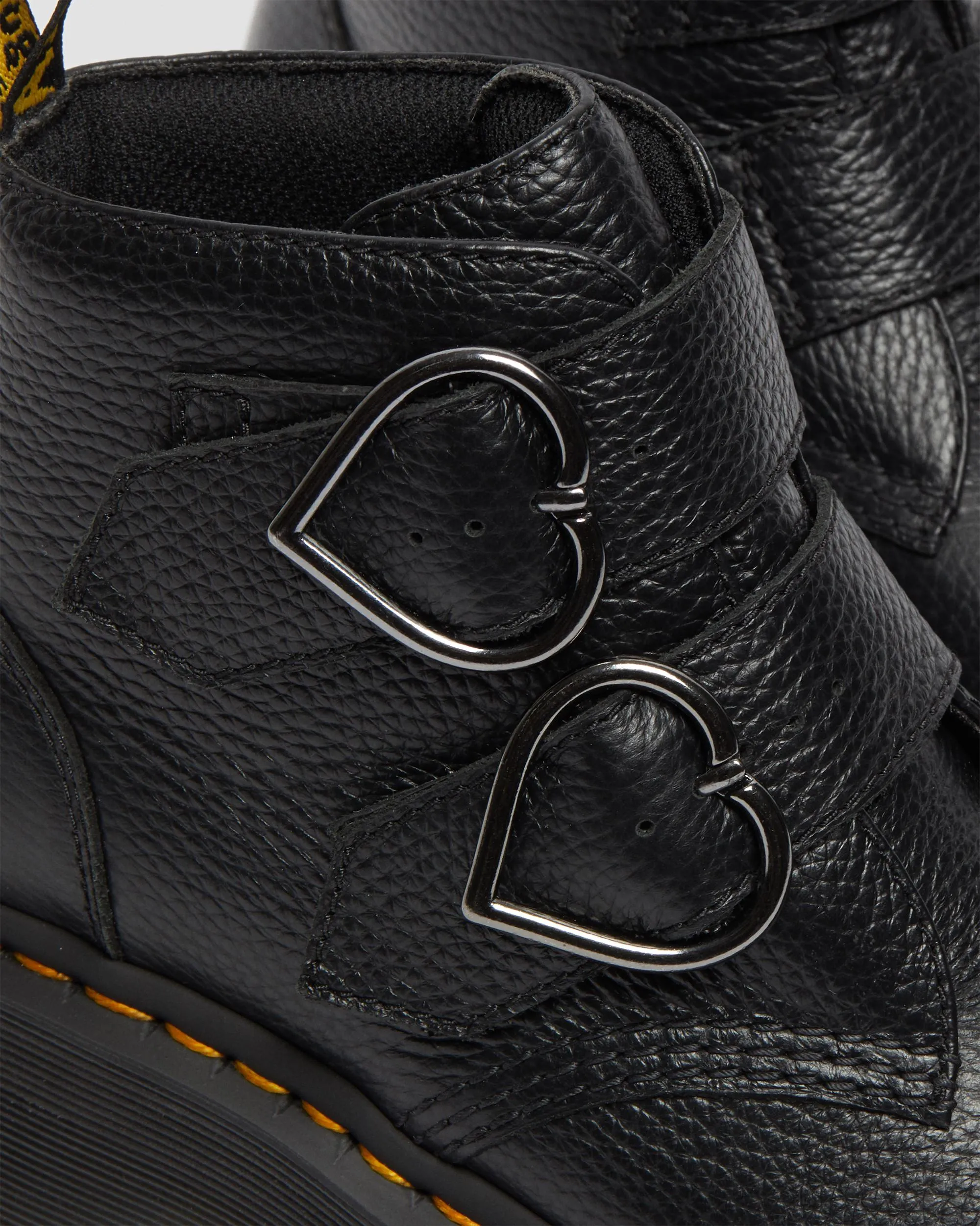 Botas con plataforma Devon Heart en piel