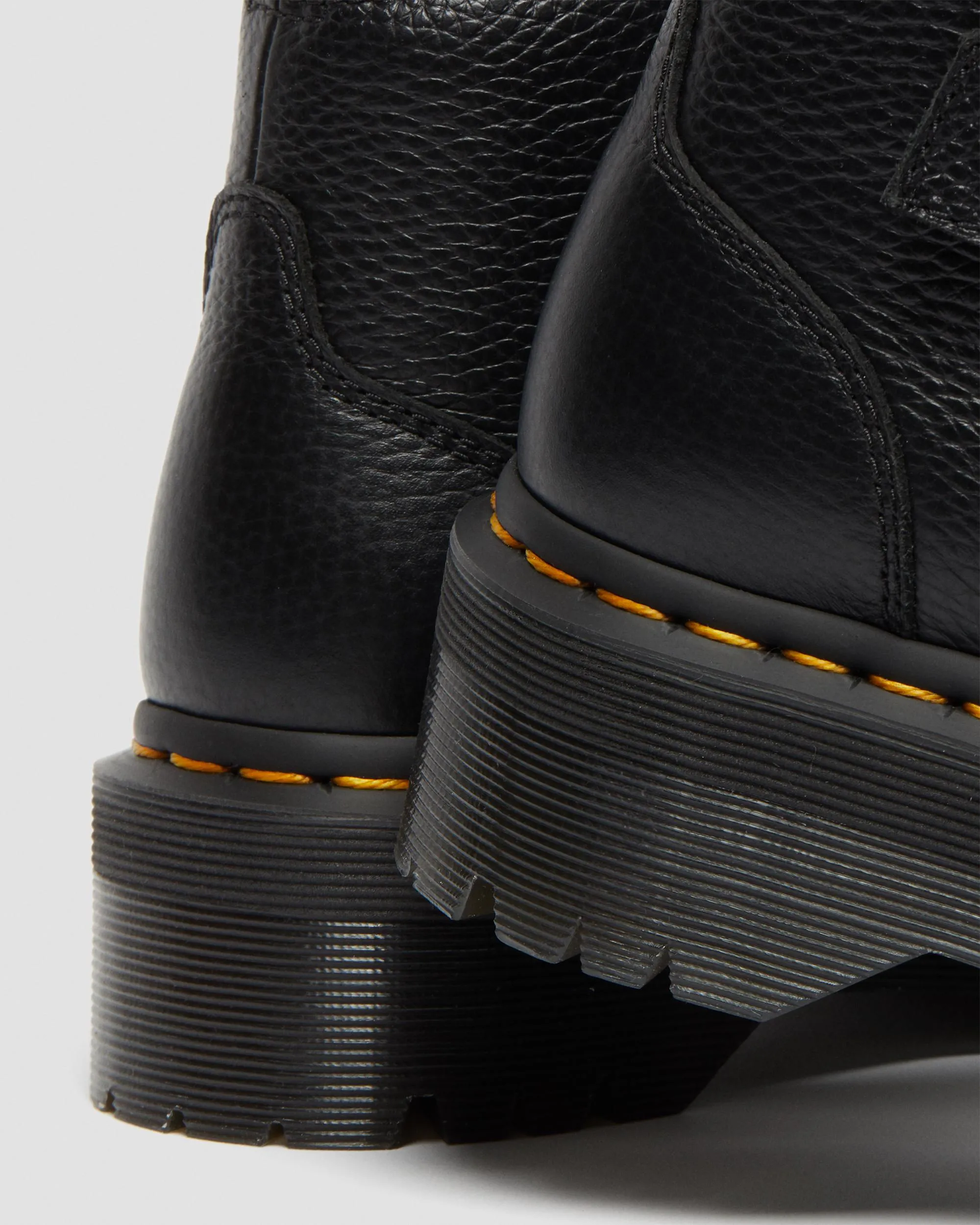 Botas con plataforma Devon Heart en piel