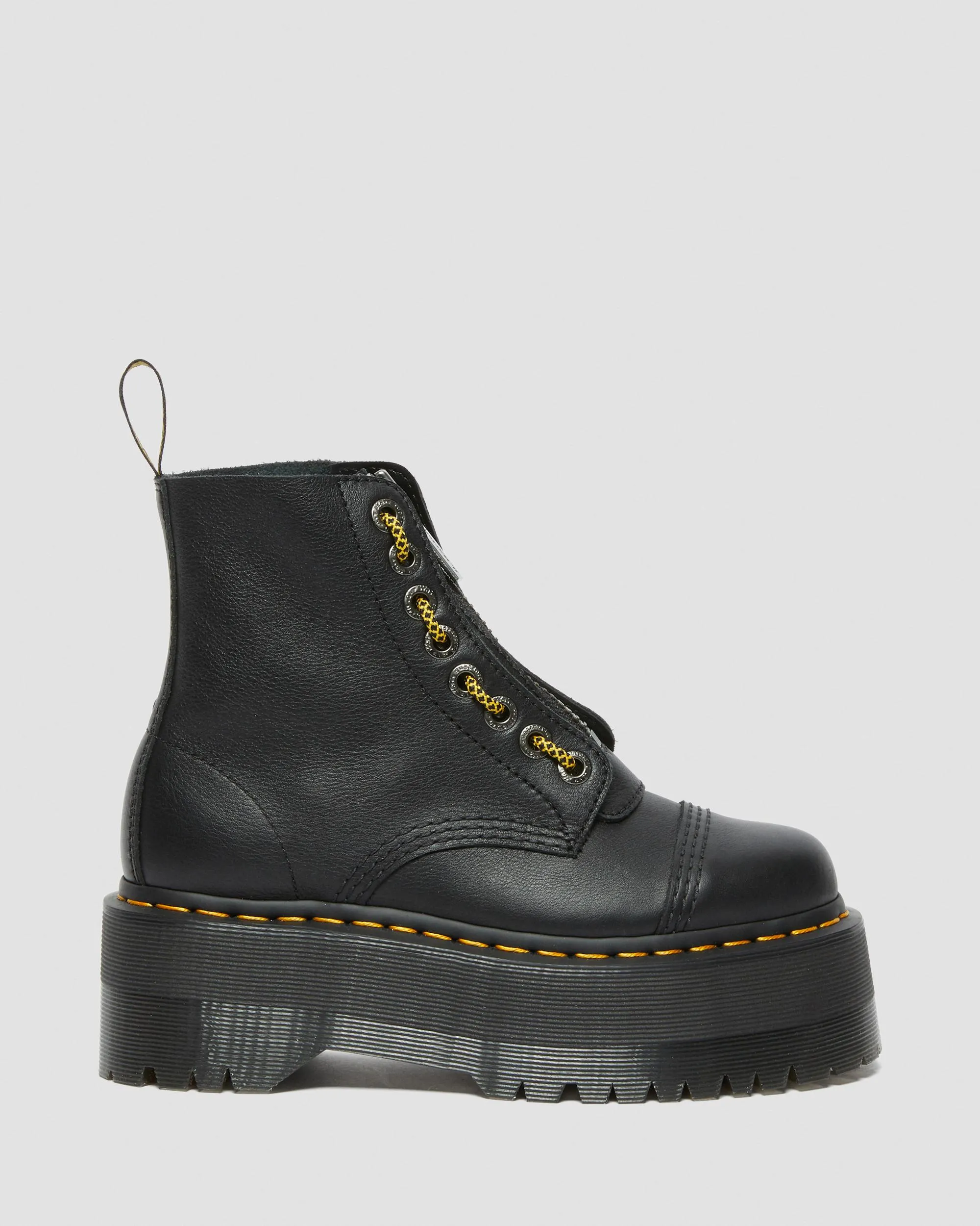 Botas con plataforma Sinclair Max de piel Pisa
