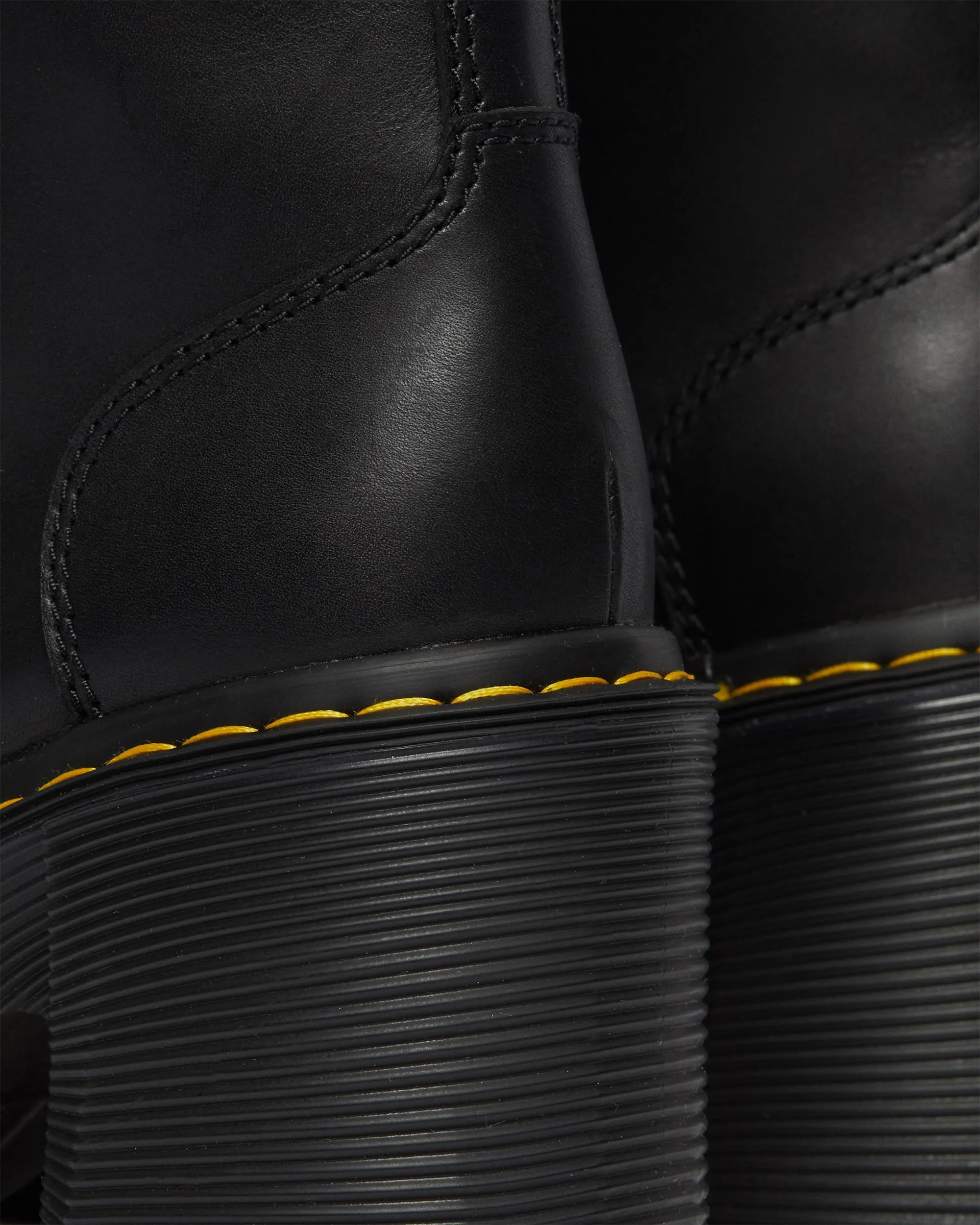 Botas de tacón ancho Chesney de piel