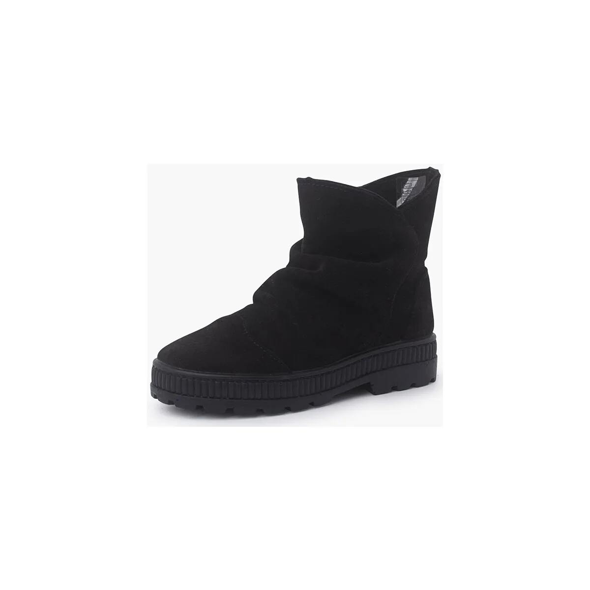 botas serraje efecto arrugado