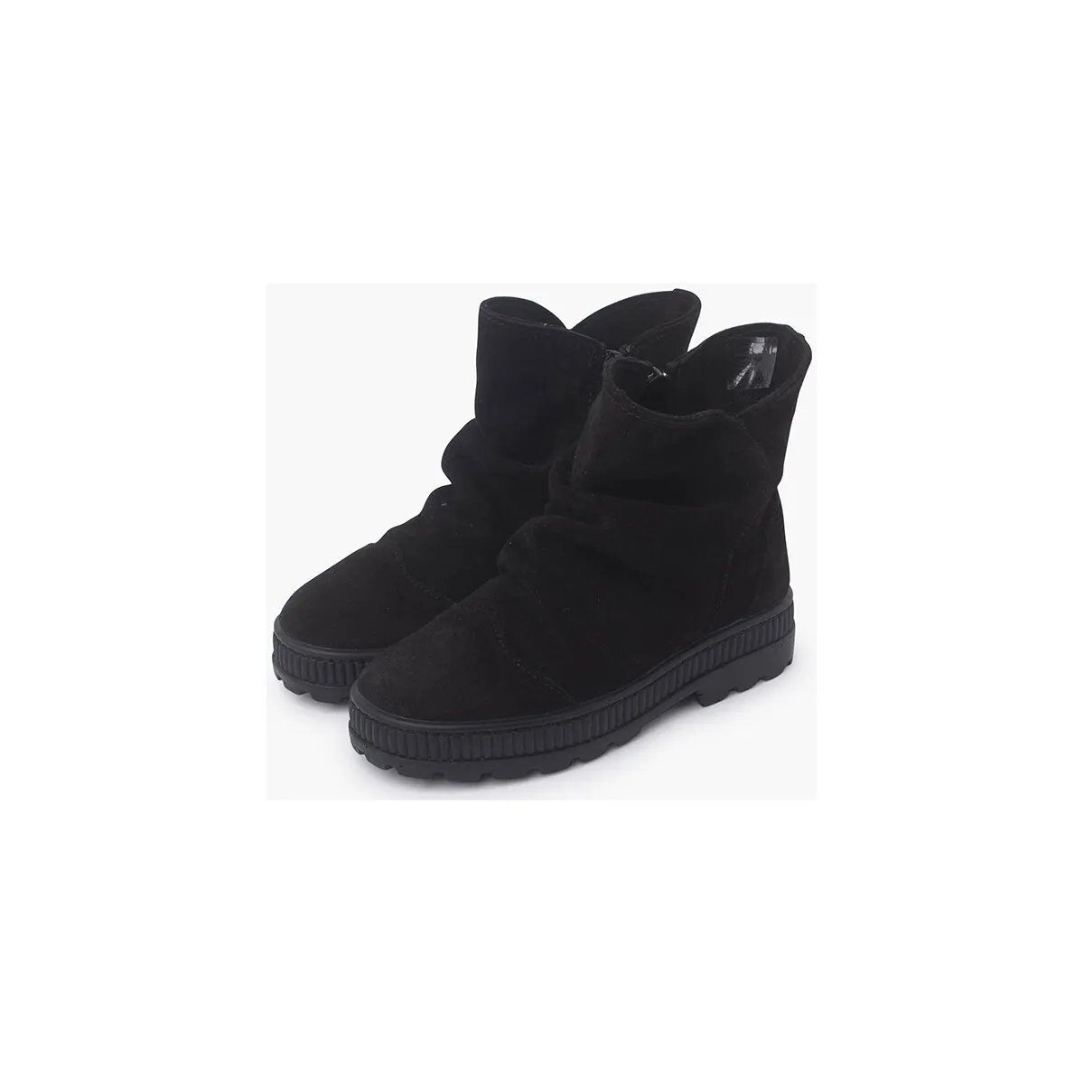 botas serraje efecto arrugado