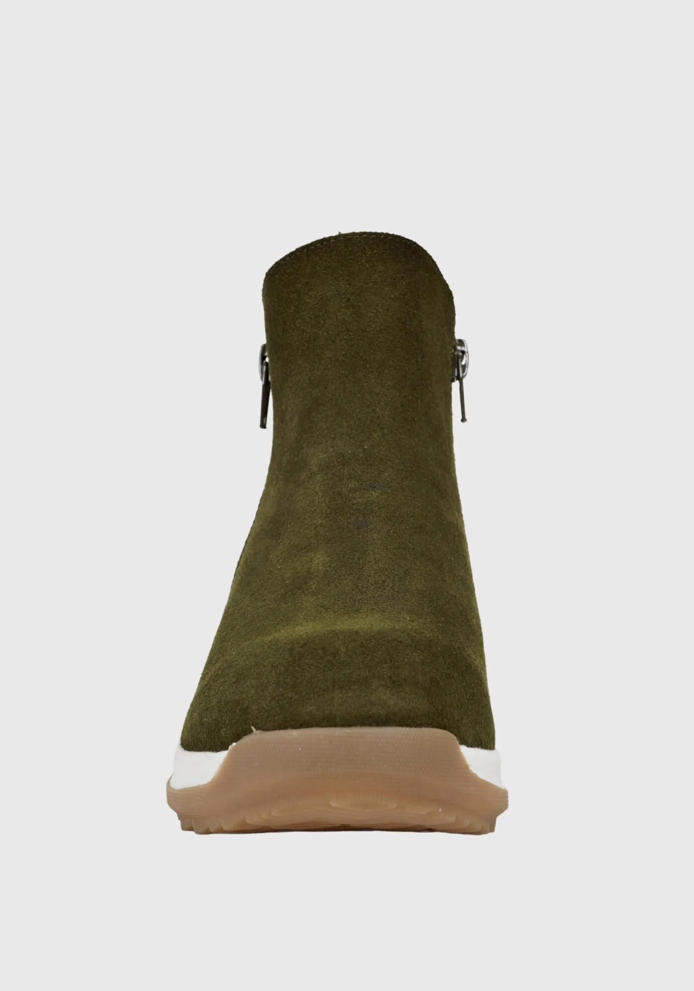 Botín Cuero Verneria Verde