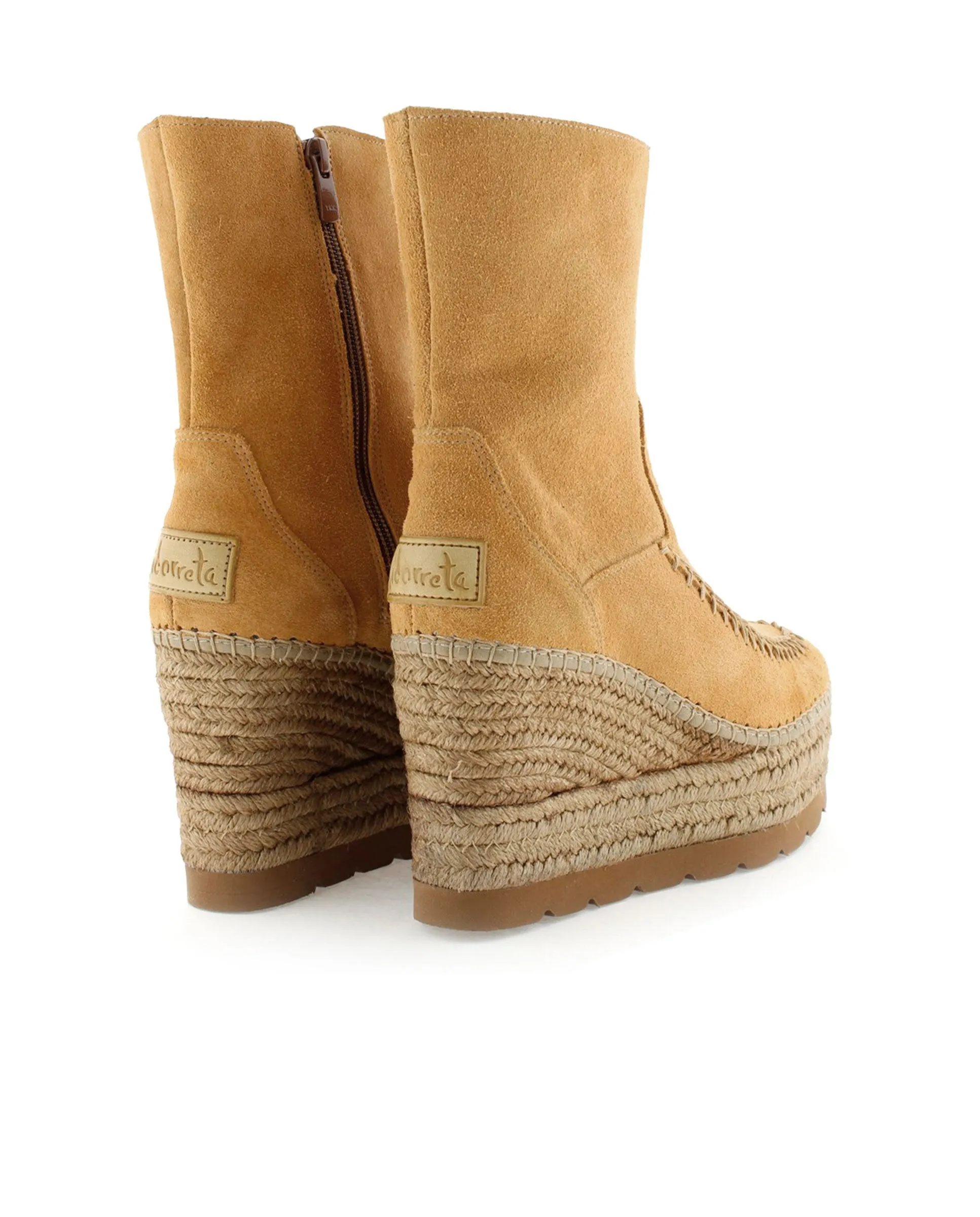 Botin en serraje camel Tilo 5