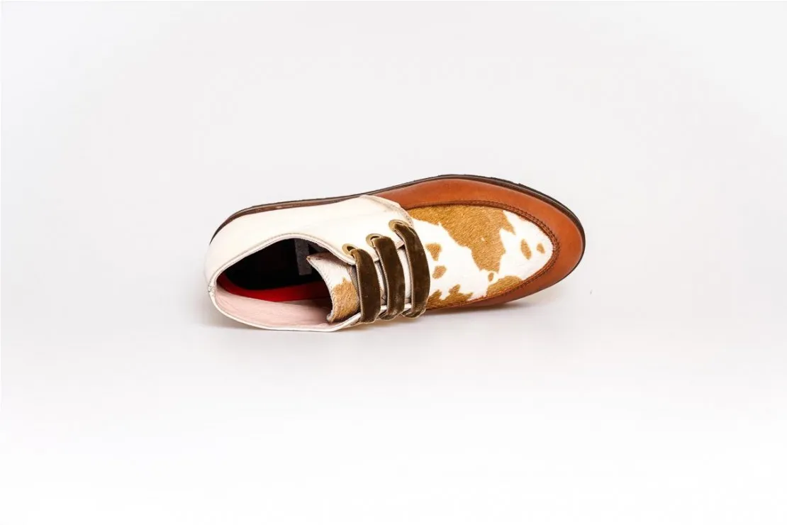 Botin Mocasin Cuero Mujer Kare Nival