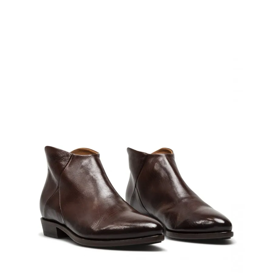Botines Mujeres PANTANETTI 14613E Lagos Jewel Cuoio Marrón Cuero