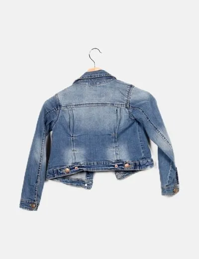 BROTES Chaqueta azul denim