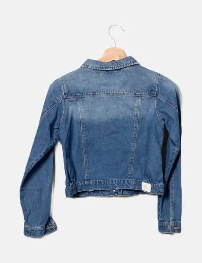 BROTES Chaqueta biker azul