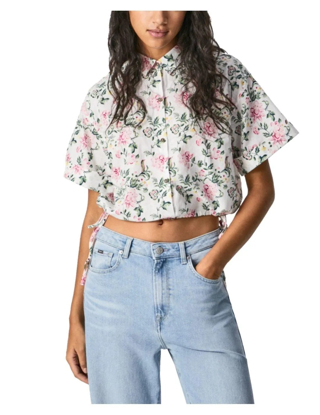 Camisa Flores Lavinia Pepe Jeans