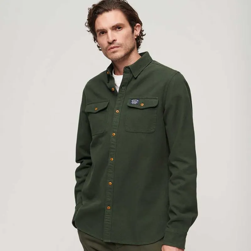 Camisa Manga Larga Para Hombre Traiman Flannel Superdry