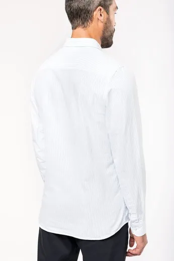CAMISA OXFORD LAVADA MANGA LARGA