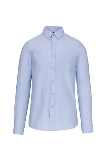 CAMISA OXFORD LAVADA MANGA LARGA