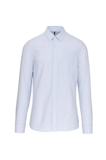 CAMISA OXFORD LAVADA MANGA LARGA