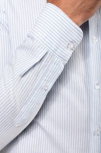 CAMISA OXFORD LAVADA MANGA LARGA
