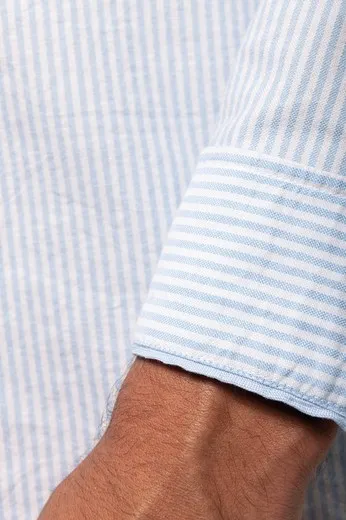 CAMISA OXFORD LAVADA MANGA LARGA