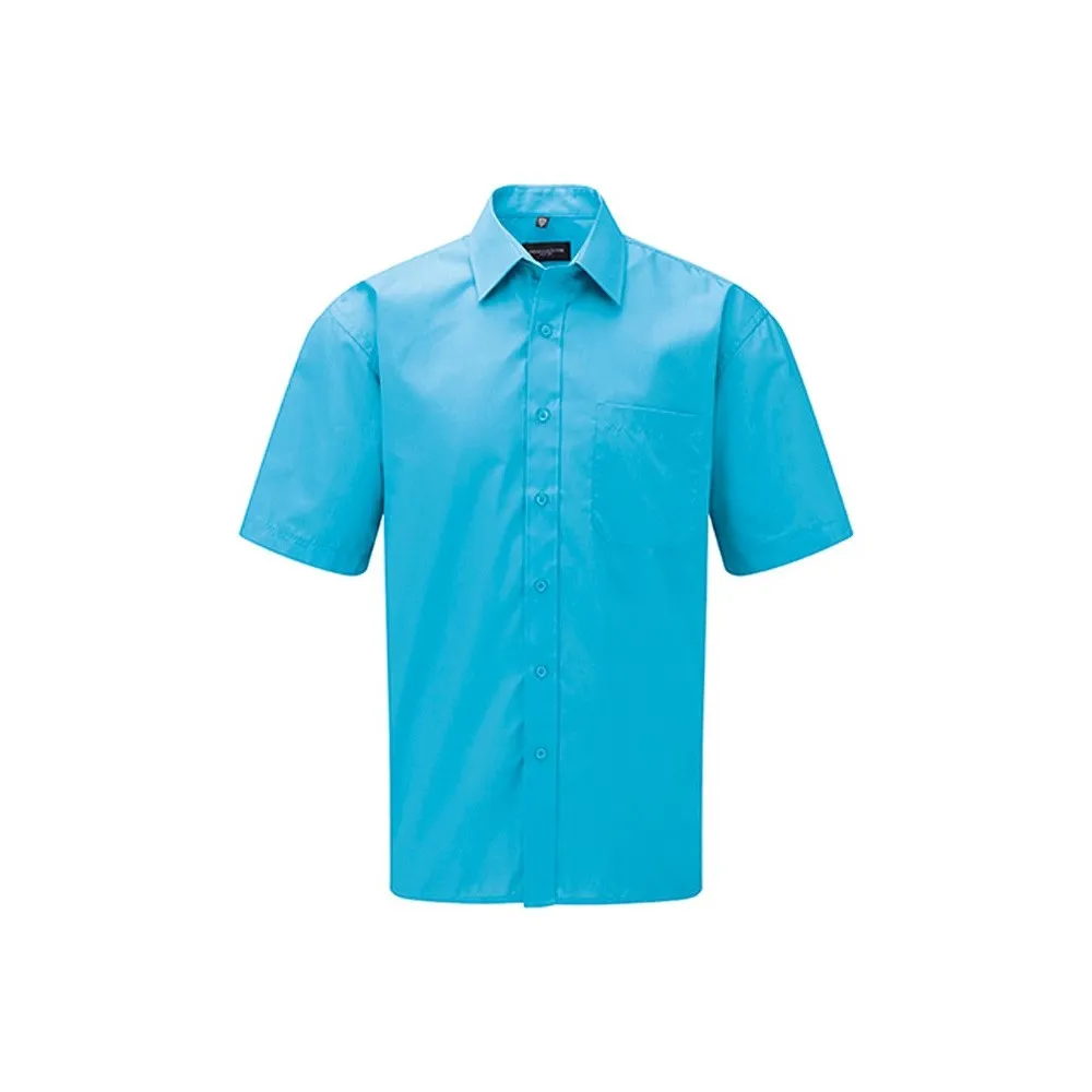 Camisa popelin manga corta