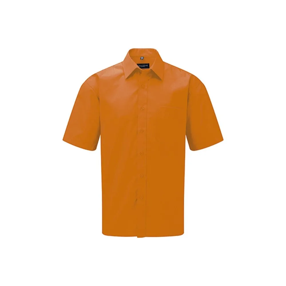 Camisa popelin manga corta