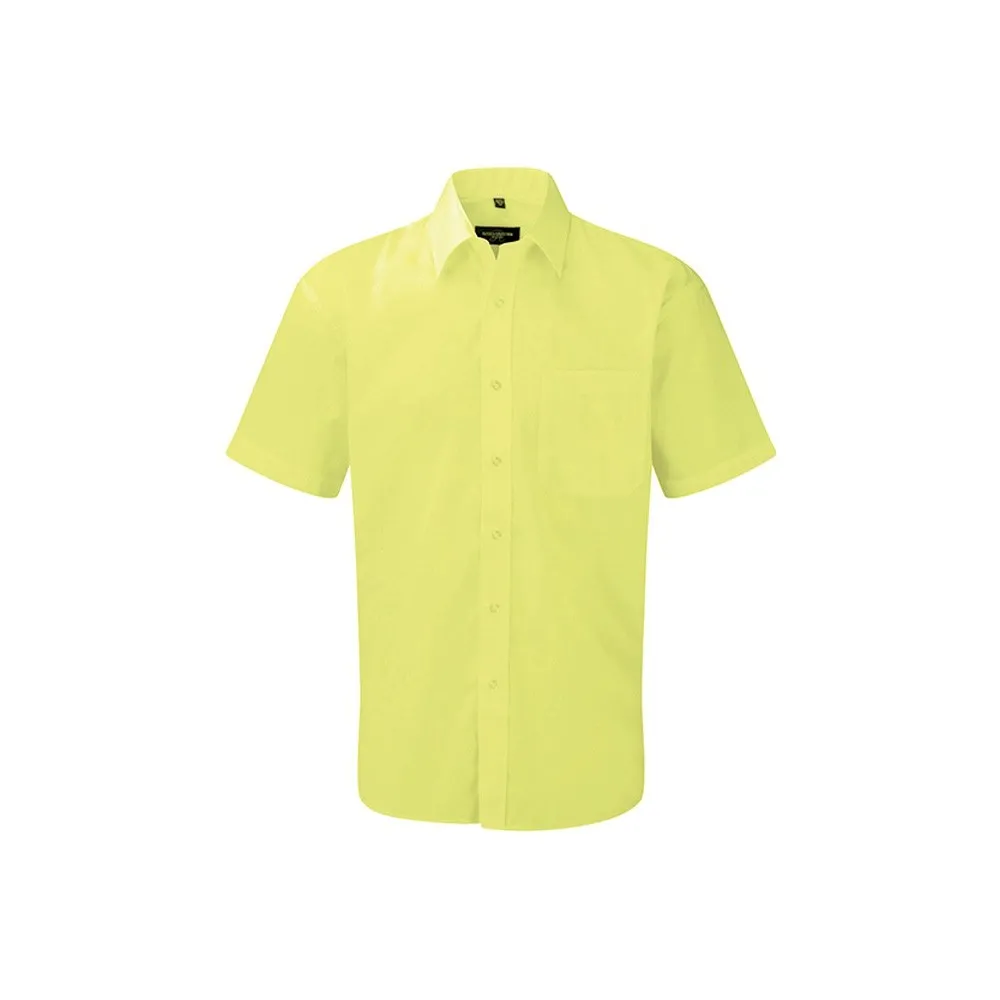 Camisa popelin manga corta