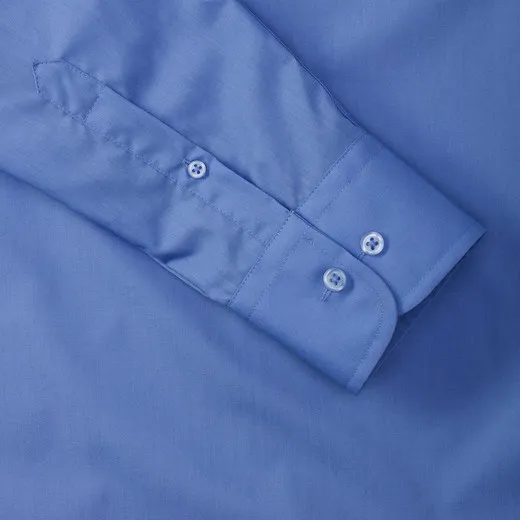 Camisa Popelina manga larga hombre