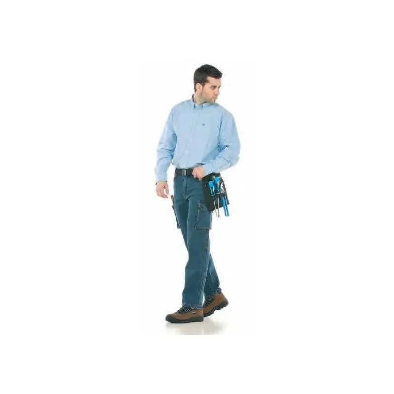 Camisa tejido Oxford manga larga