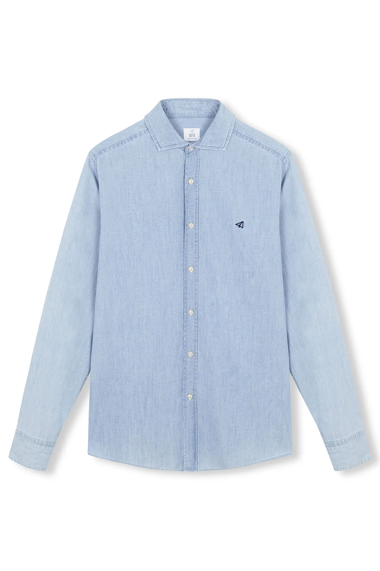 Camisa vaquera manga larga 