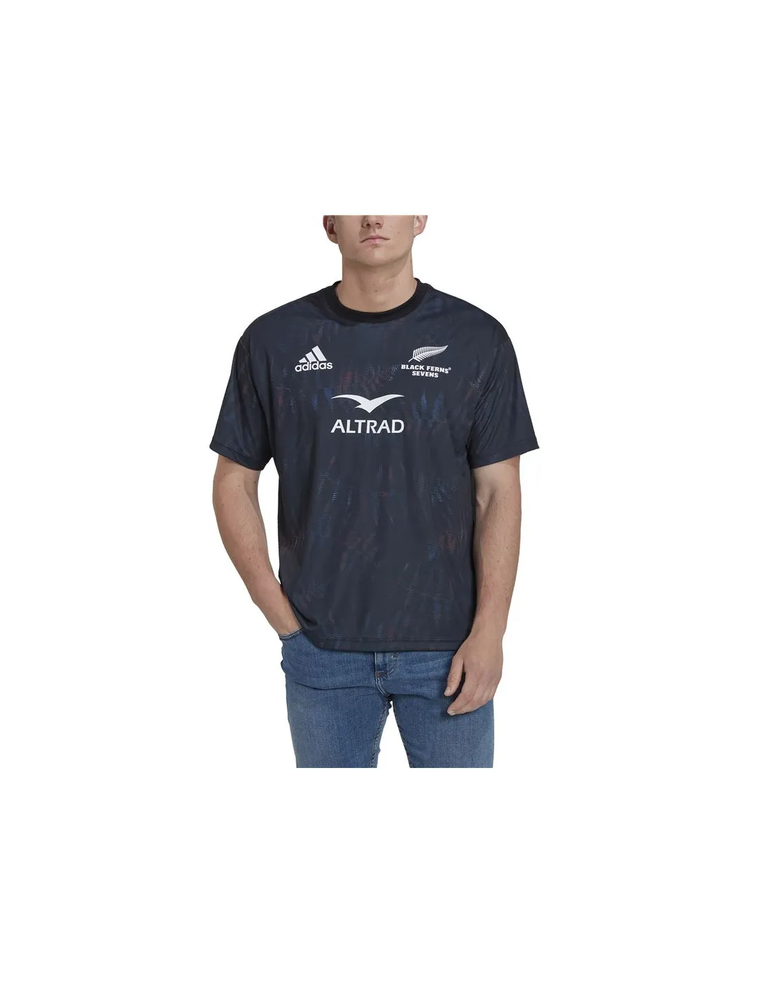 Camiseta adidas Primera Equipación Black Ferns Seven