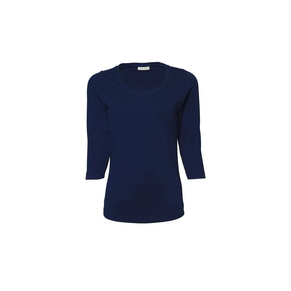 Camiseta ajustada manga 3/4 mujer