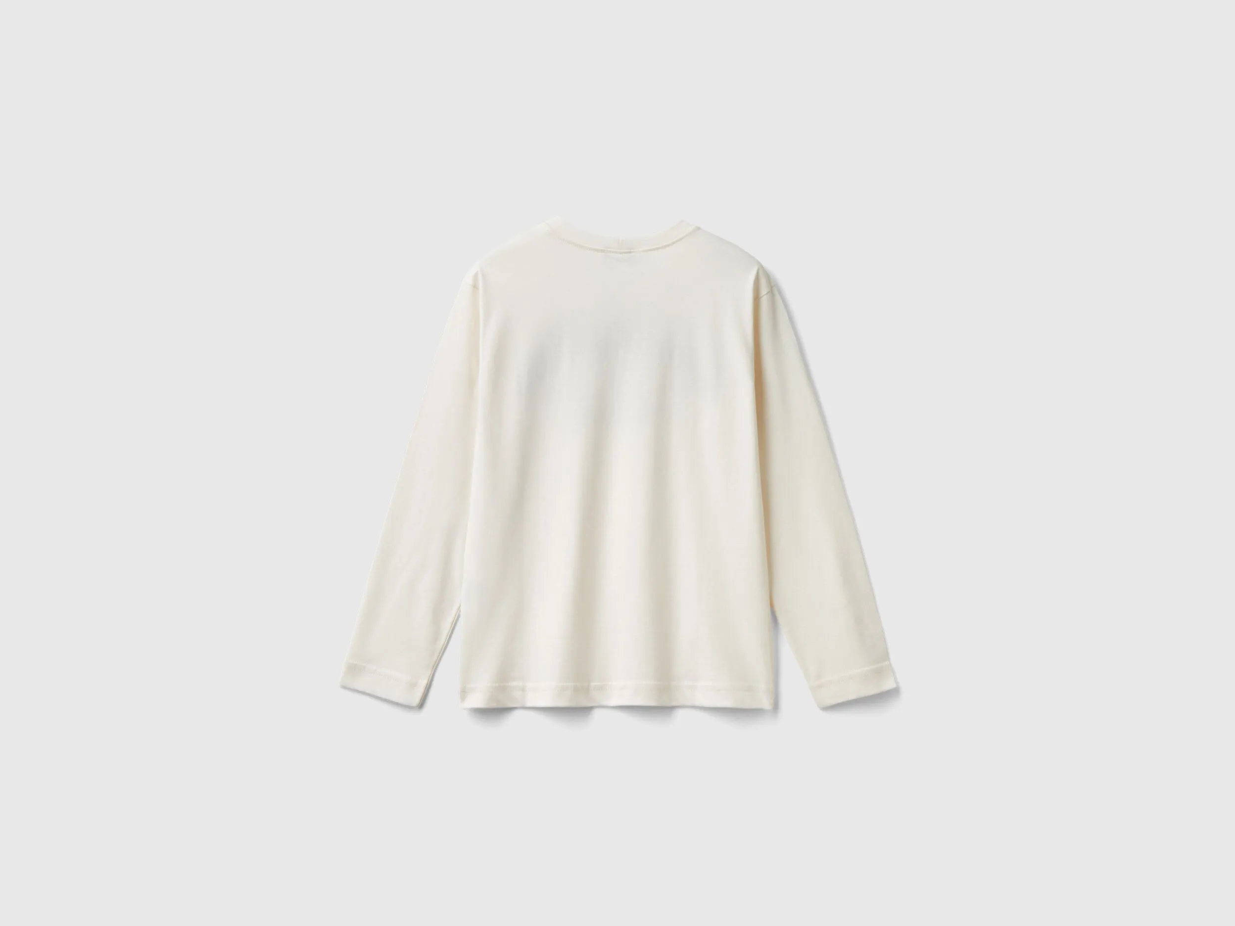 Camiseta de manga larga de estilo college