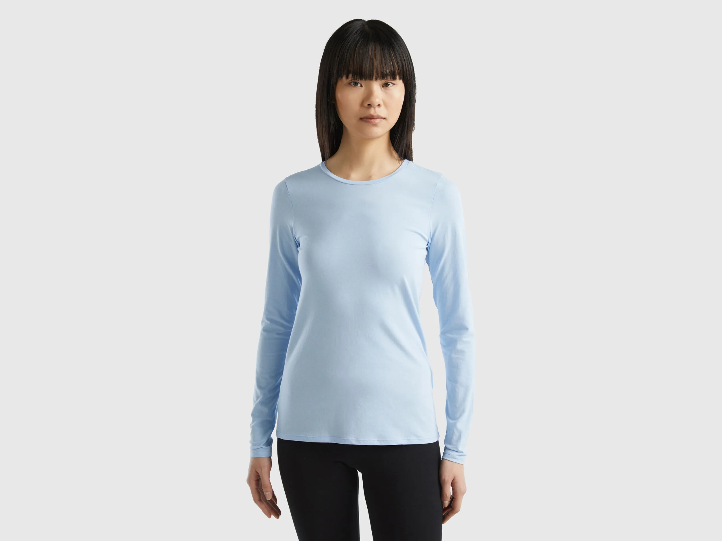 Camiseta de manga larga super stretch