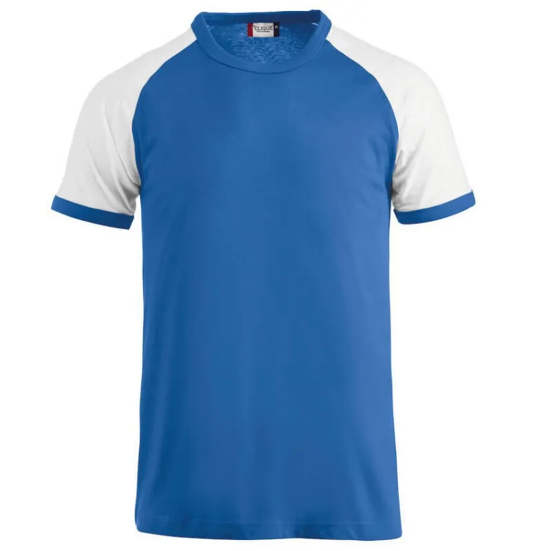 CAMISETA MANGA CORTA BICOLOR RAGLANT DE CLIQUE