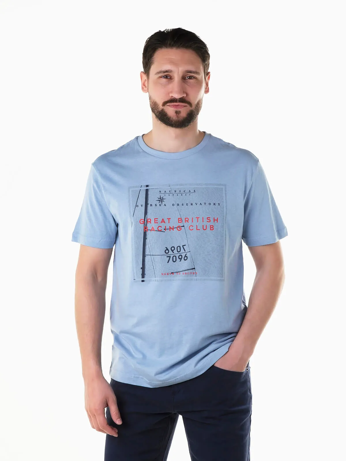 Camiseta manga corta con gráficos