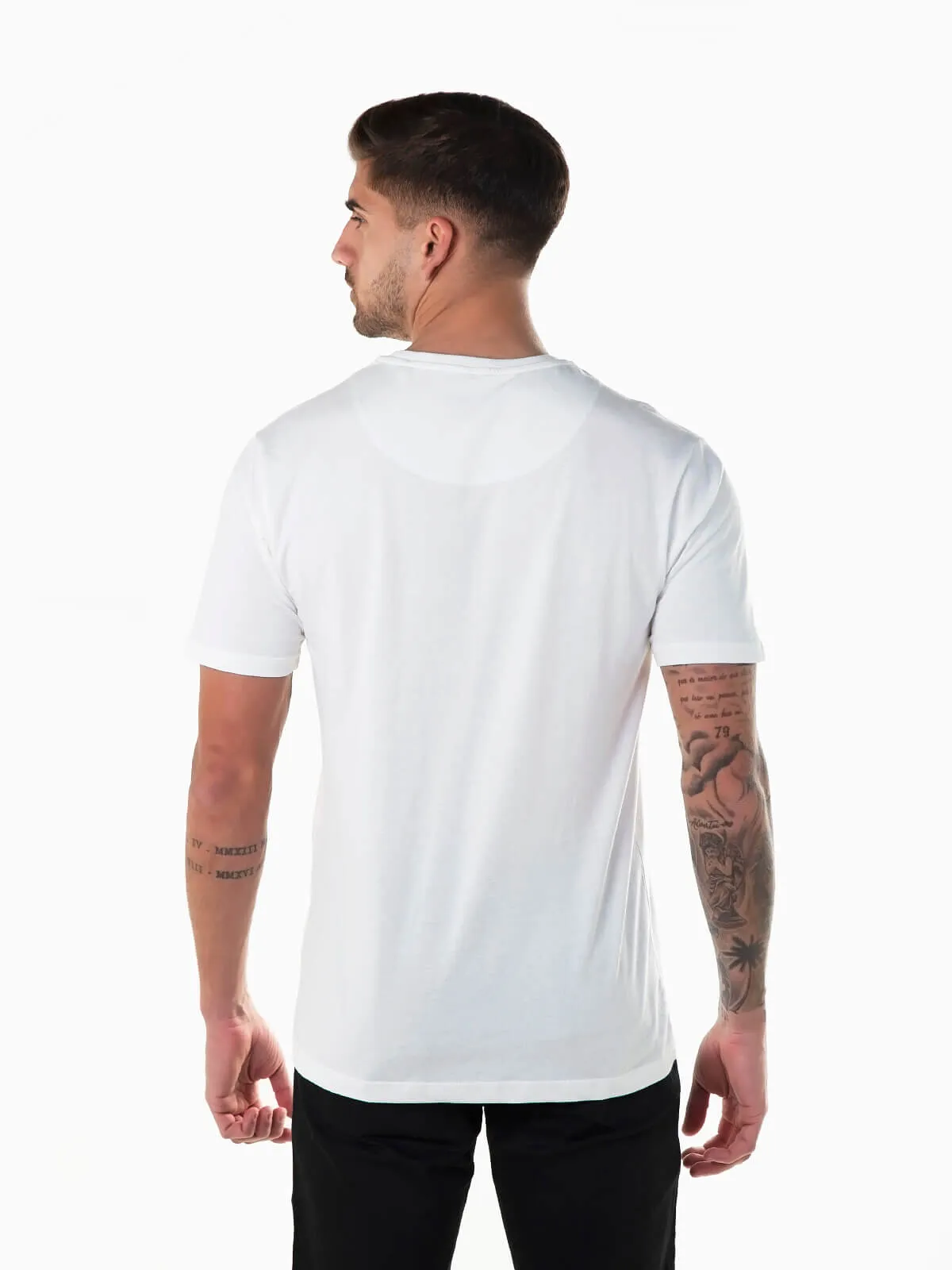 Camiseta manga corta con paisaje