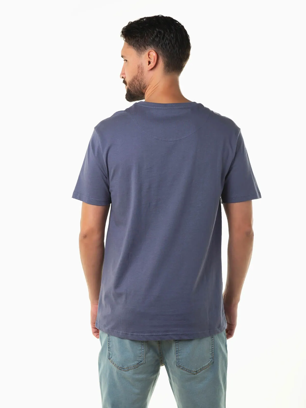 Camiseta manga corta gris oscuro