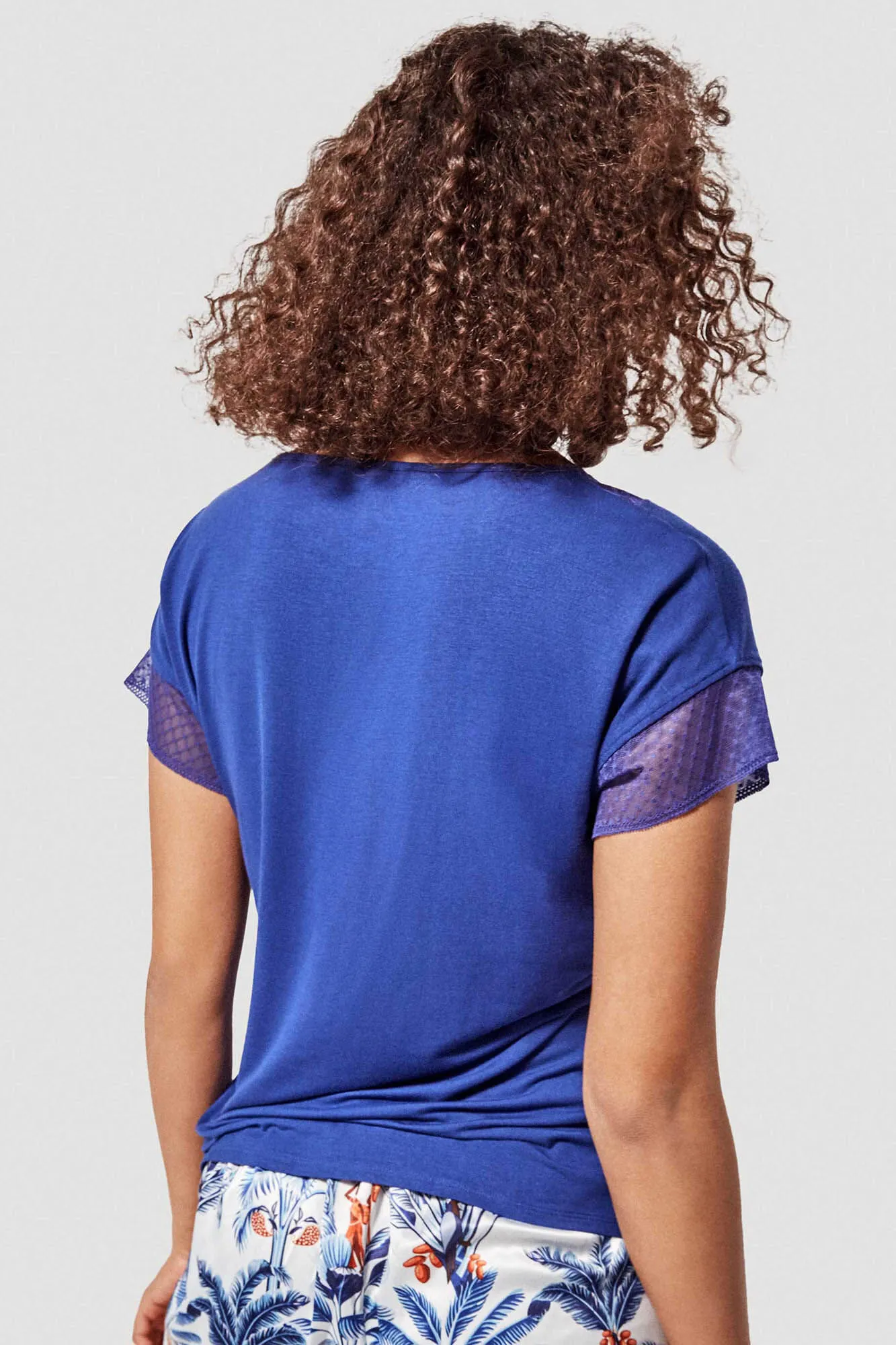 Camiseta manga corta lisa