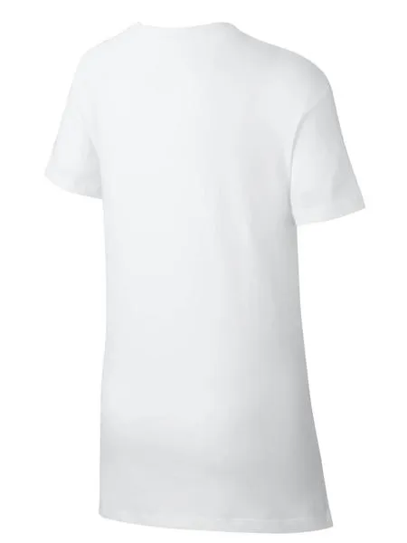 camiseta nike blanca niña