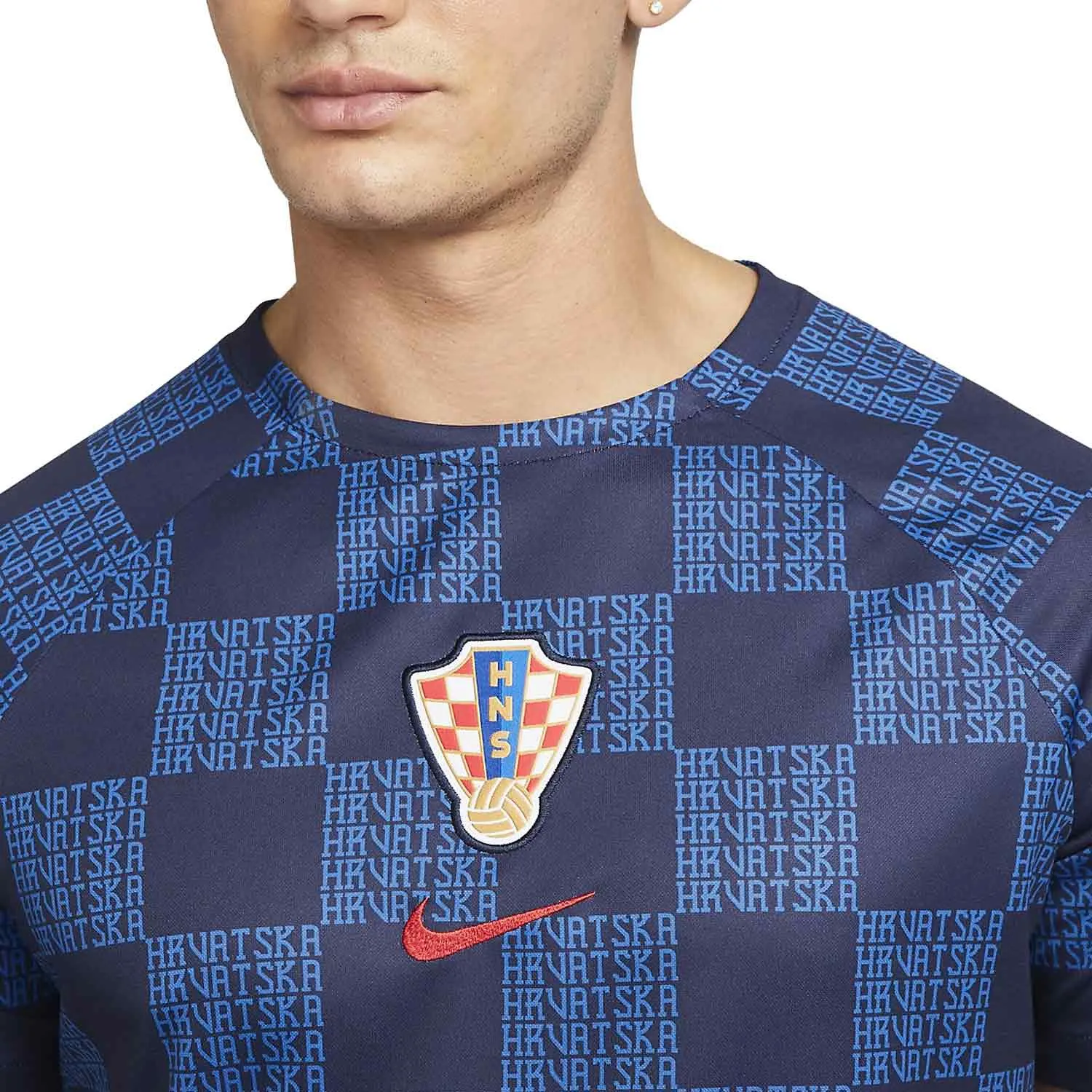 CAMISETA NIKE CROACIA DRIFIT PREMATCH