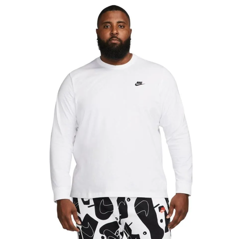 CAMISETA NIKE SPORTWEAR CLUB BLANCA AR5193100