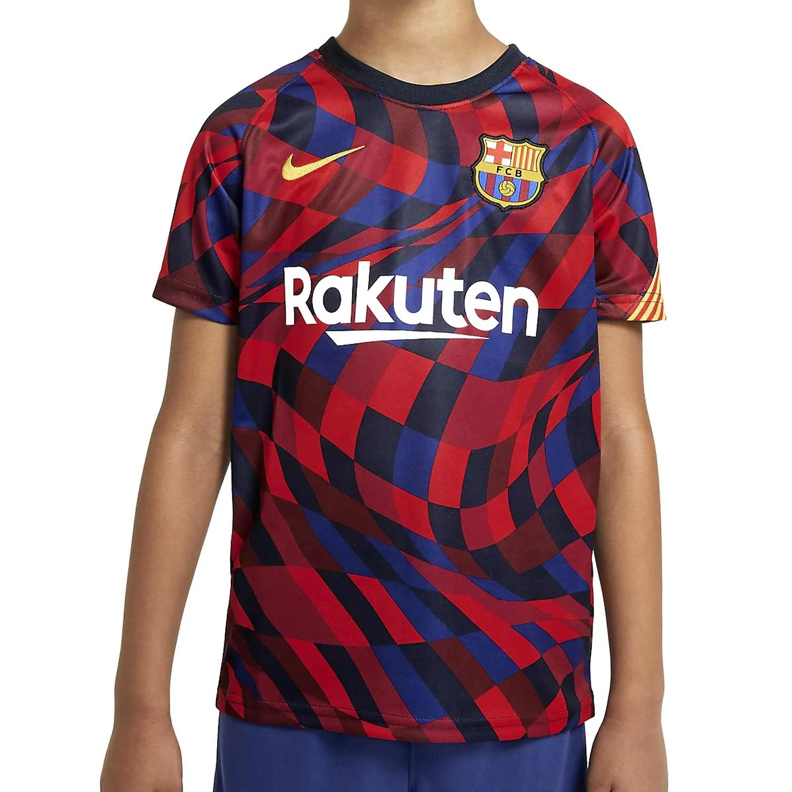 CAMISETA NIñO NIKE BARCELONA PREMATCH 2020 2021