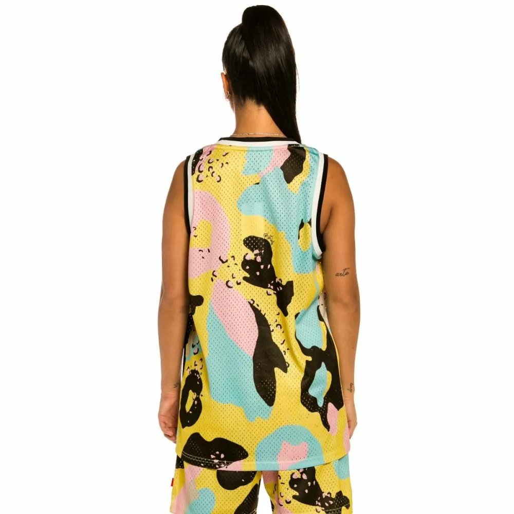 CAMISETA UNISEX DE TIRANTES MESH GRIMEY "TRESPASS" ALL OVER PRINT  CAMO | SUMMER 22