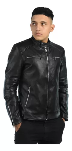 Campera Eco Cuero Hombre Motoquero Importado Yd 59391