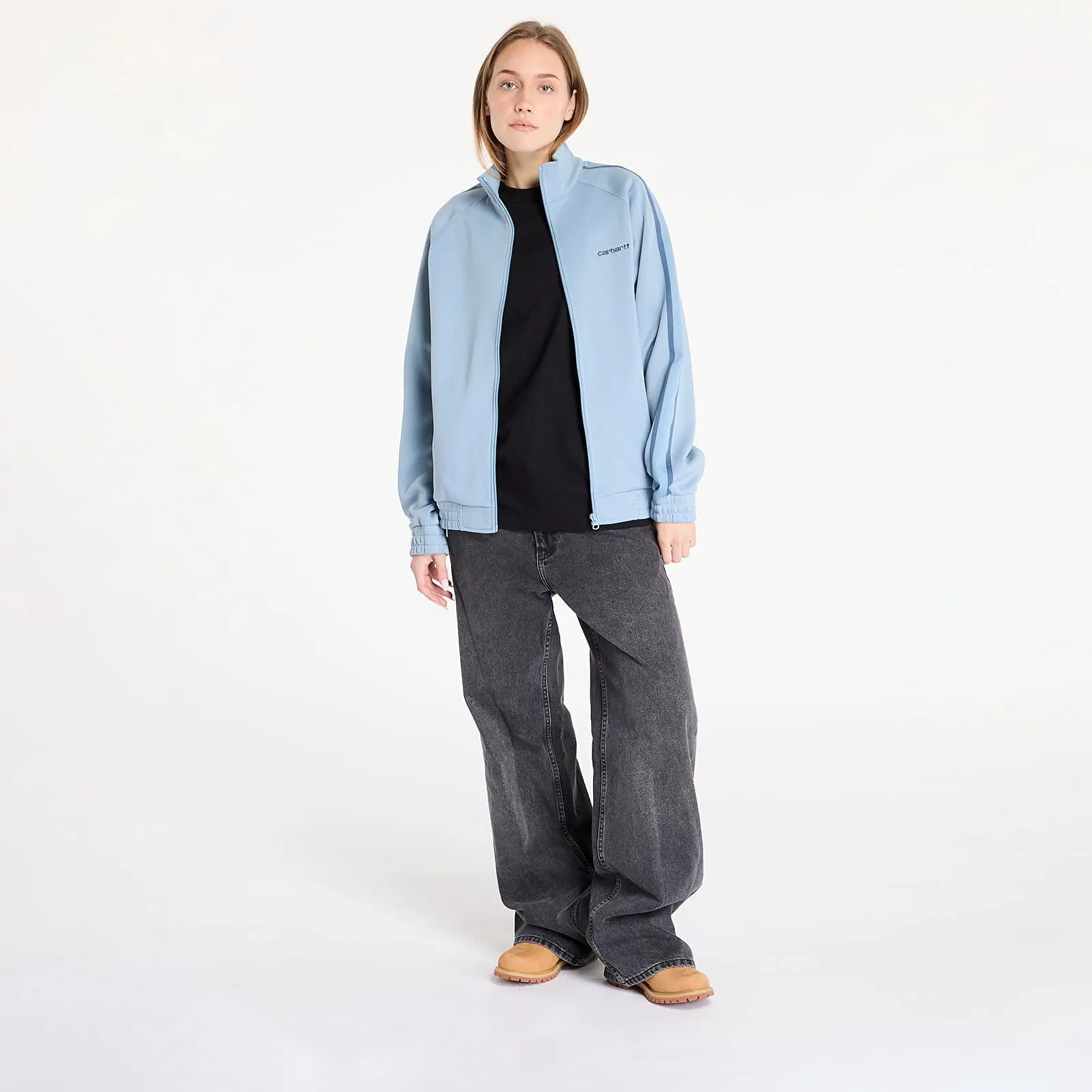 Carhartt WIP Sweatshirt Bolan Jacket UNISEX Dusty Ice/ Positano S