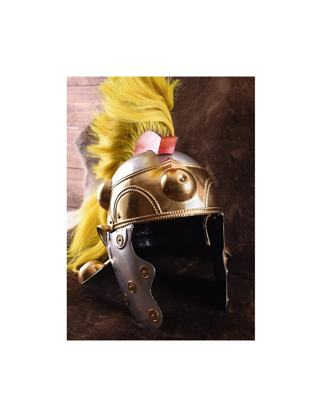 Casco Romano caballería auxiliar Witcham Gravel