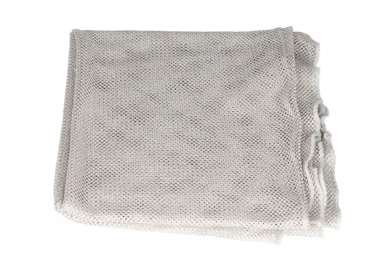 Chal Chaqueta Rejilla Plata